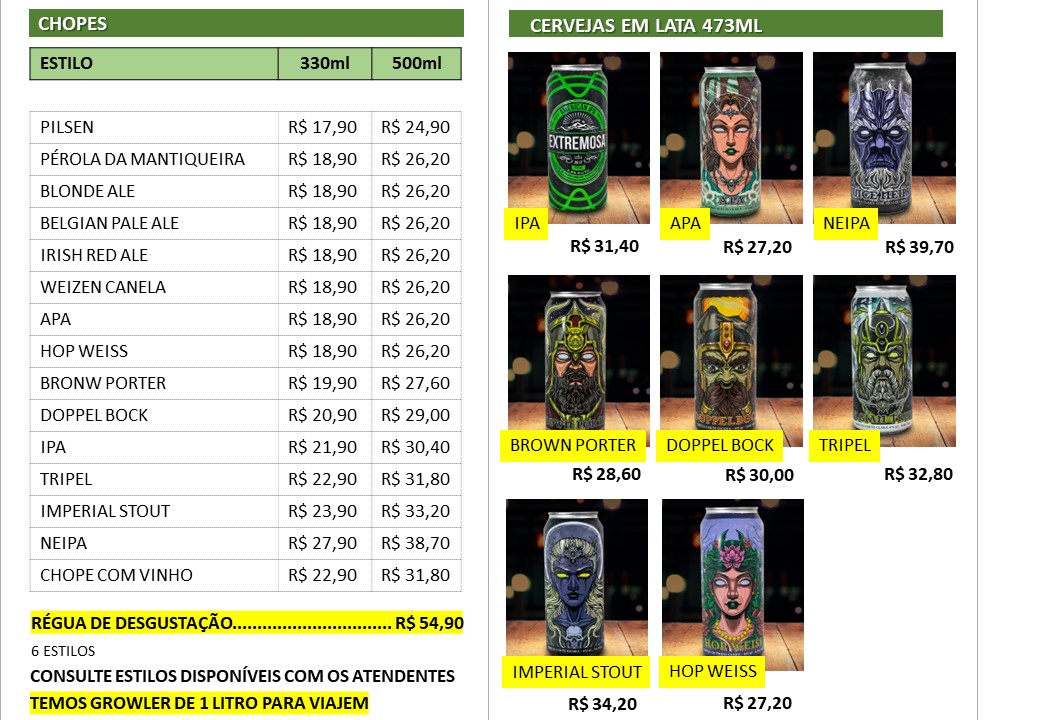 Menu Restaurante E Cervejaria Extremosa-4