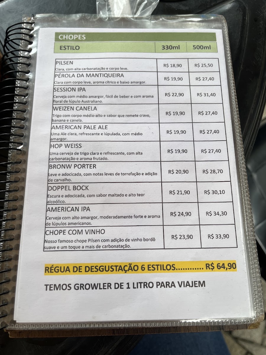 Menu Restaurante E Cervejaria Extremosa-7